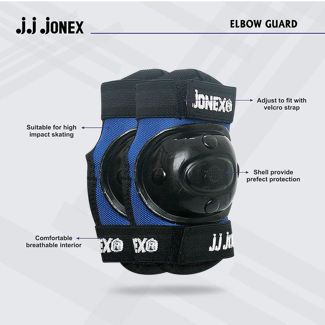 JONEX Protective Skating Guard Kit (Blue-Black)
