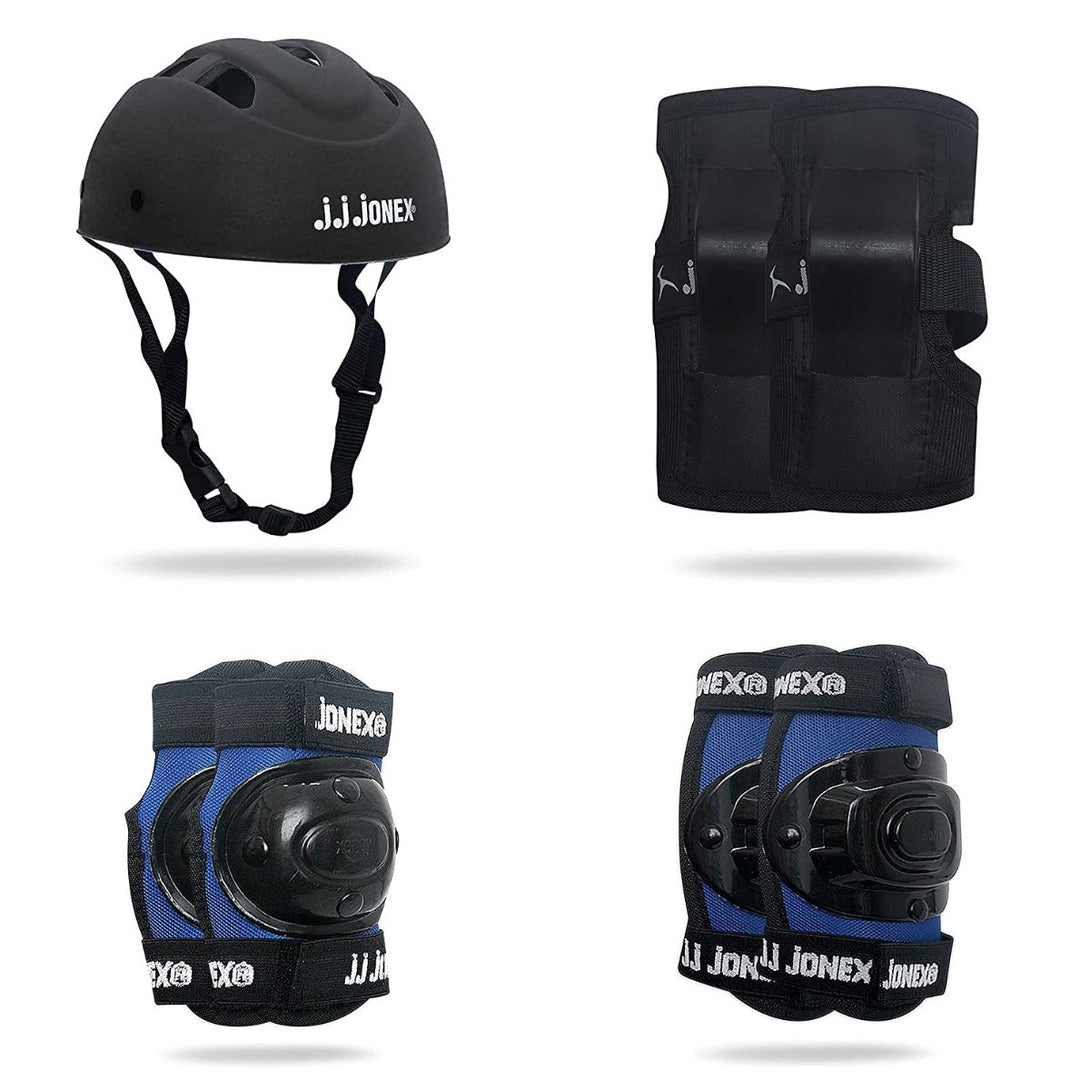 JONEX Protective Skating Guard Kit (Blue-Black)