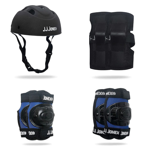 JONEX Protective Skating Guard Kit (Blue-Medium)