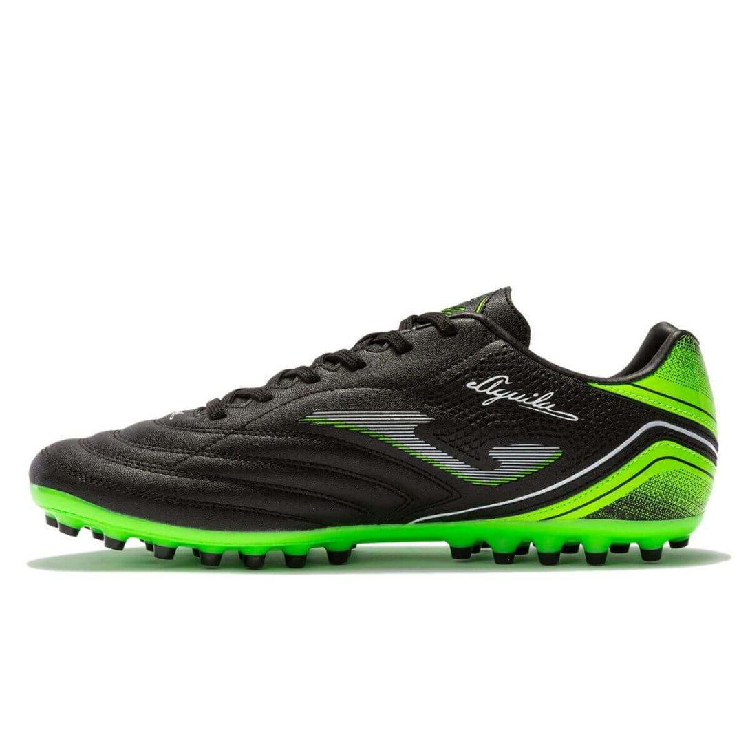 Joma Aguila Firm Ground 2301 Football Shoes (Black/Green Fluo)