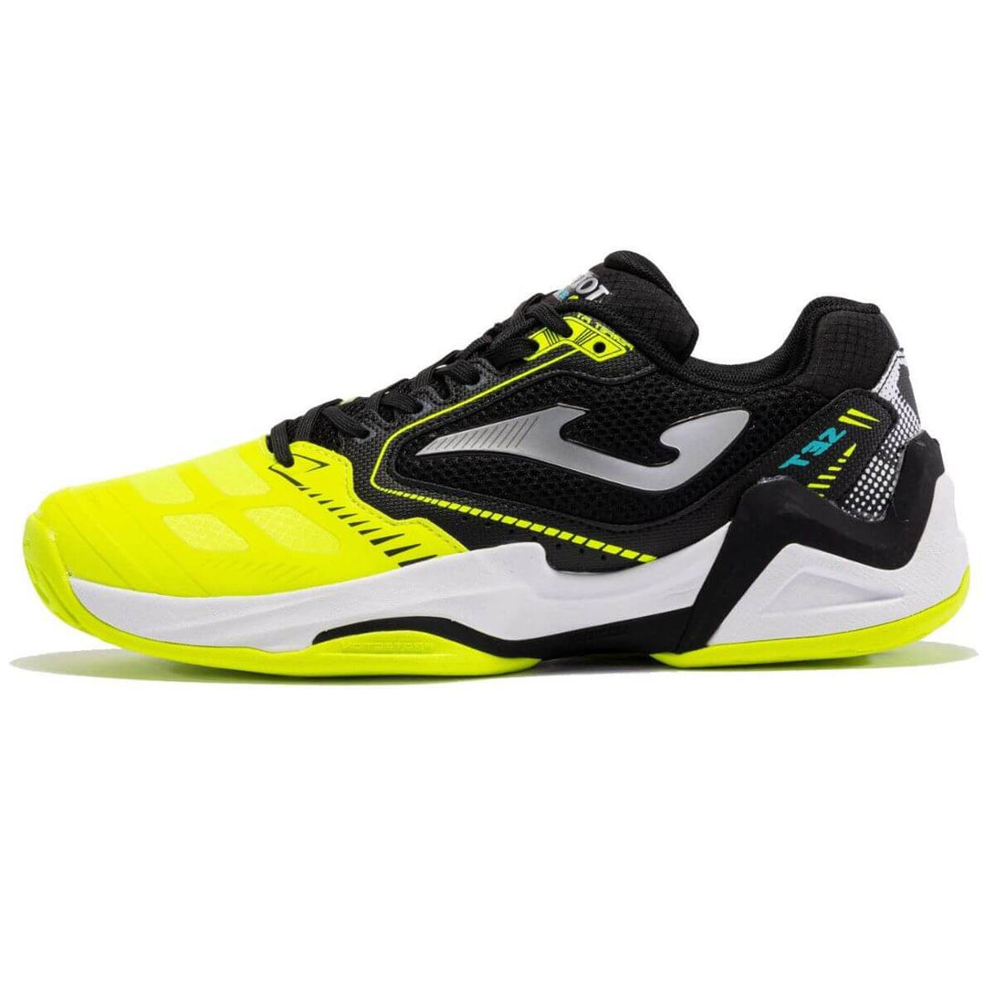 Joma T Set Men Clay Court Tennis Shoes ( Black Lemon Flour)