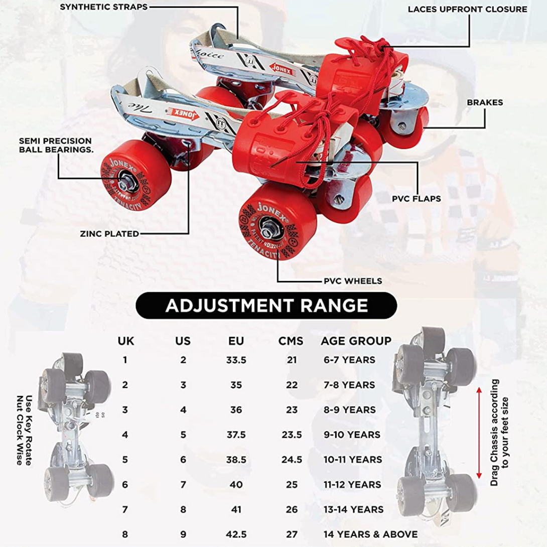 Jonex Tenacity Roller Skates