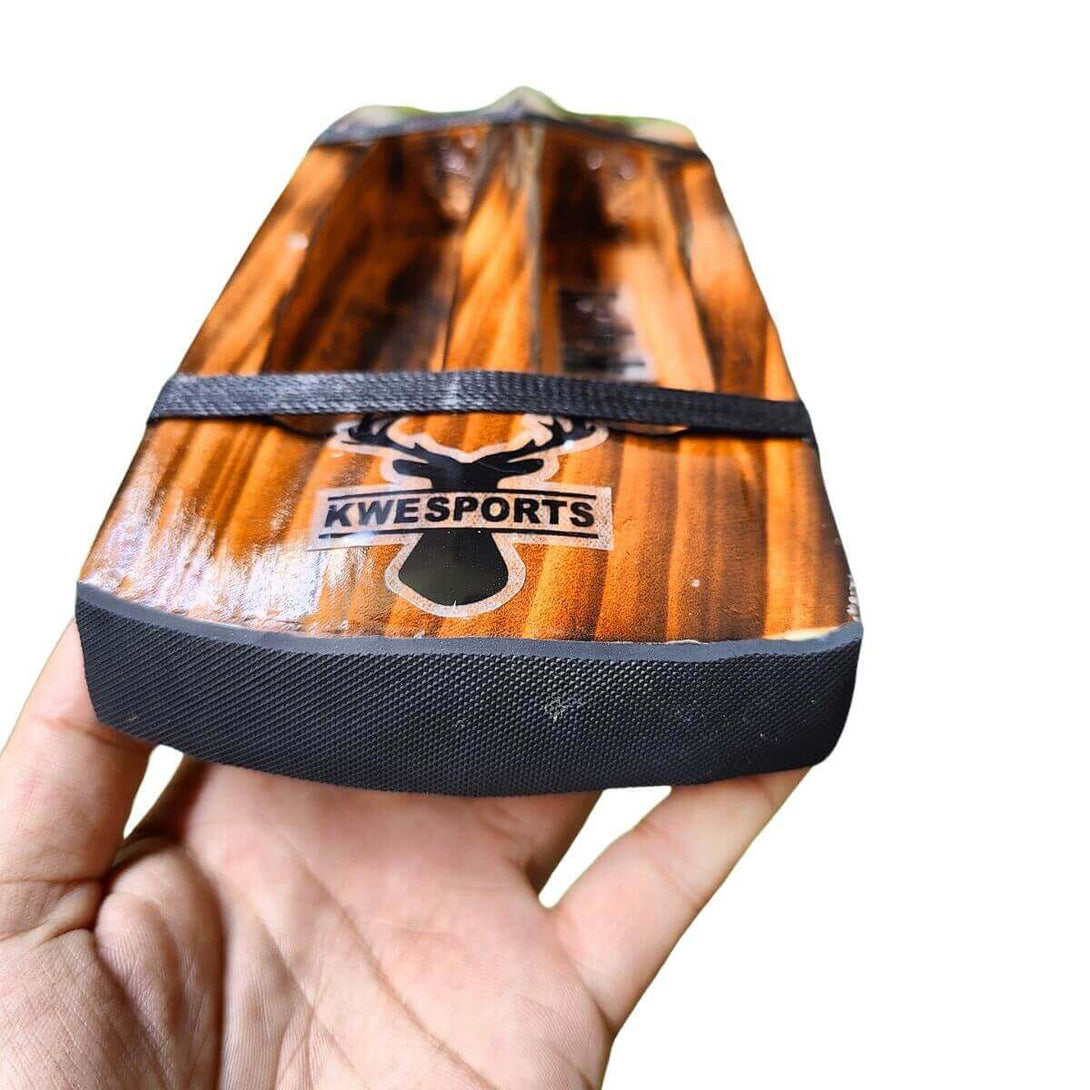 KWE Bandook Burn Edition-Players Edition 4 scoop Hard Tennis Bat-SH