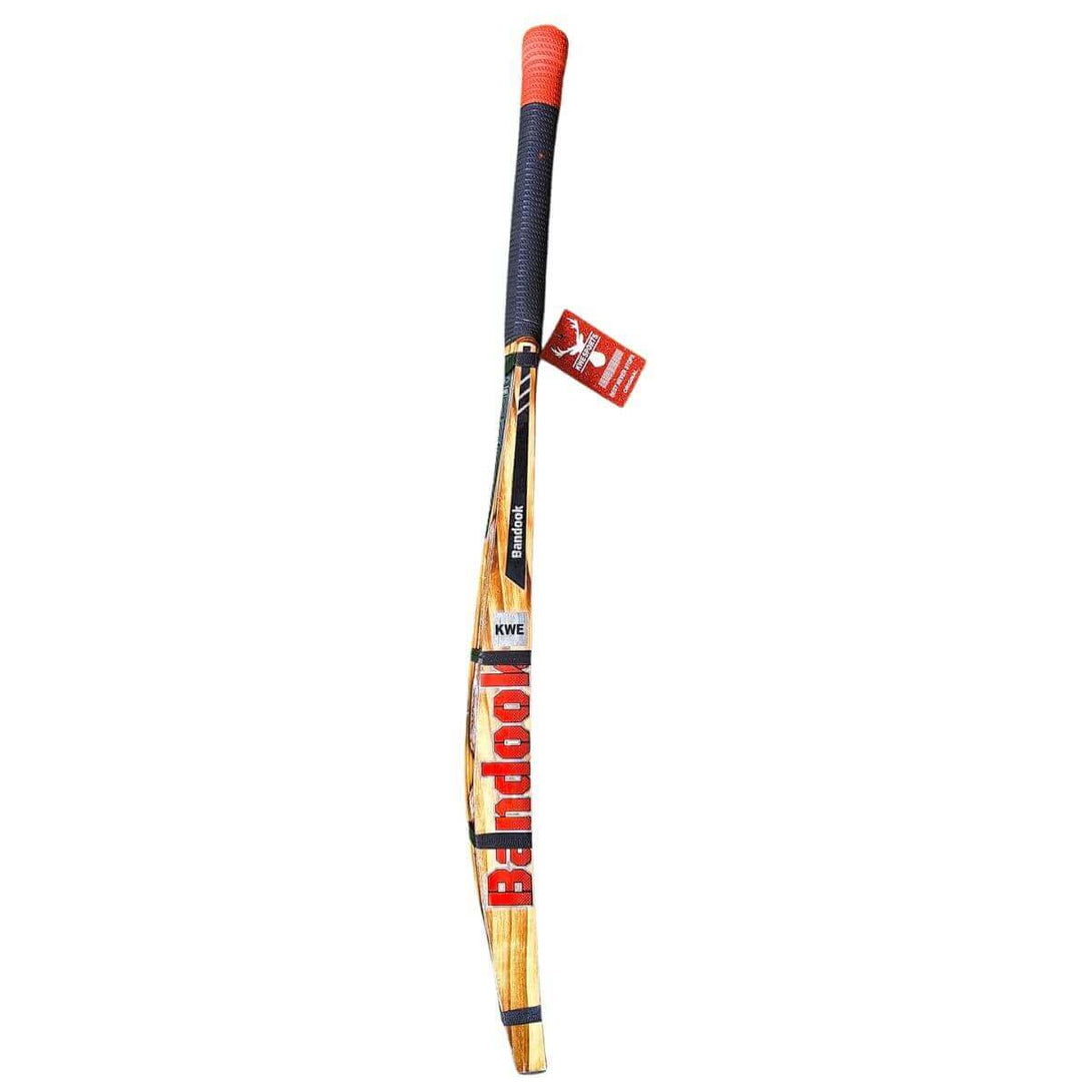 KWE Bandook Burn Edition-Players Edition 4 scoop Hard Tennis Bat-SH