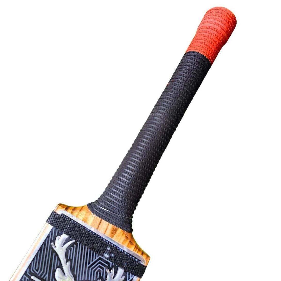 KWE Bandook Burn Edition-Players Edition 4 scoop Hard Tennis Bat-SH