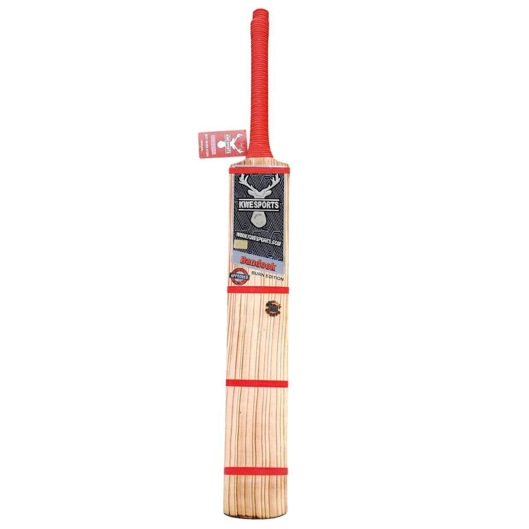 KWE Bandook Burn Edition-Players Edition Diamond Cut Soft Tennis Bat-SH