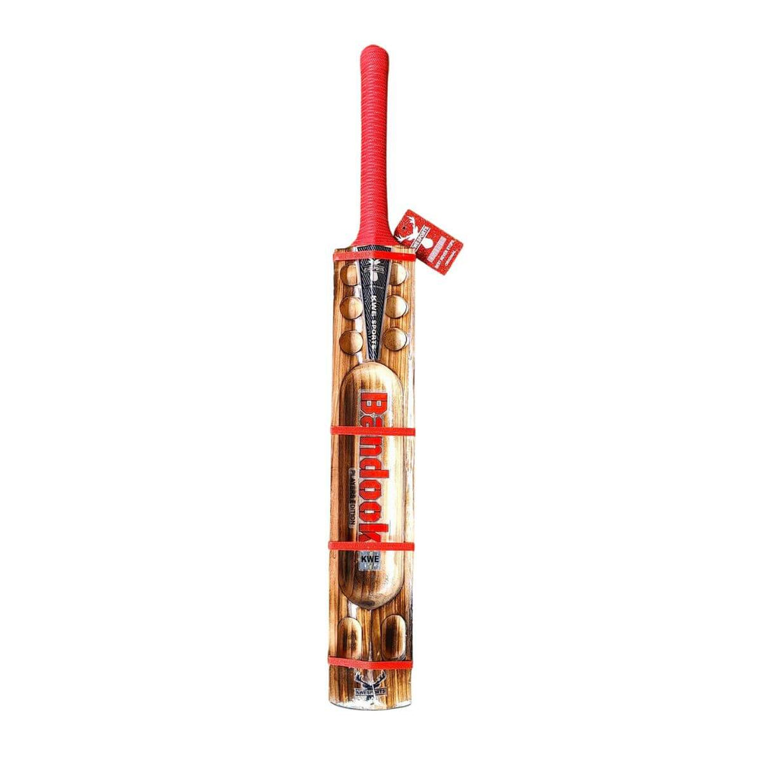 KWE Bandook Burn Edition-Players Edition Diamond Cut Hard Tennis Bat-SH