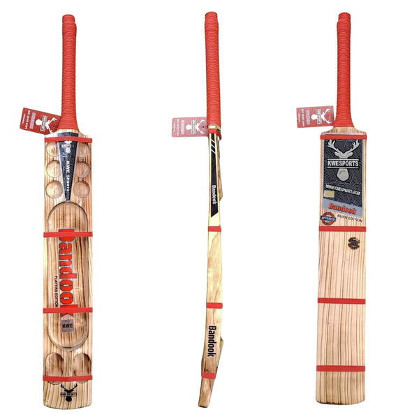 KWE Bandook Burn Edition-Players Edition Diamond Cut Soft Tennis Bat-SH