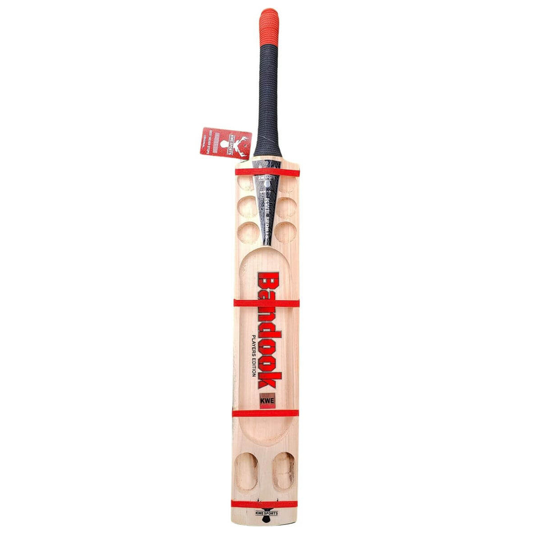 KWE Bandook Players Edition Diamond Cut Soft Tennis Bat-SH