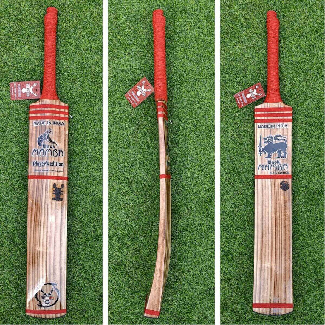 KWE Black Mamba Burn Edition Hard Tennis Bat-SH