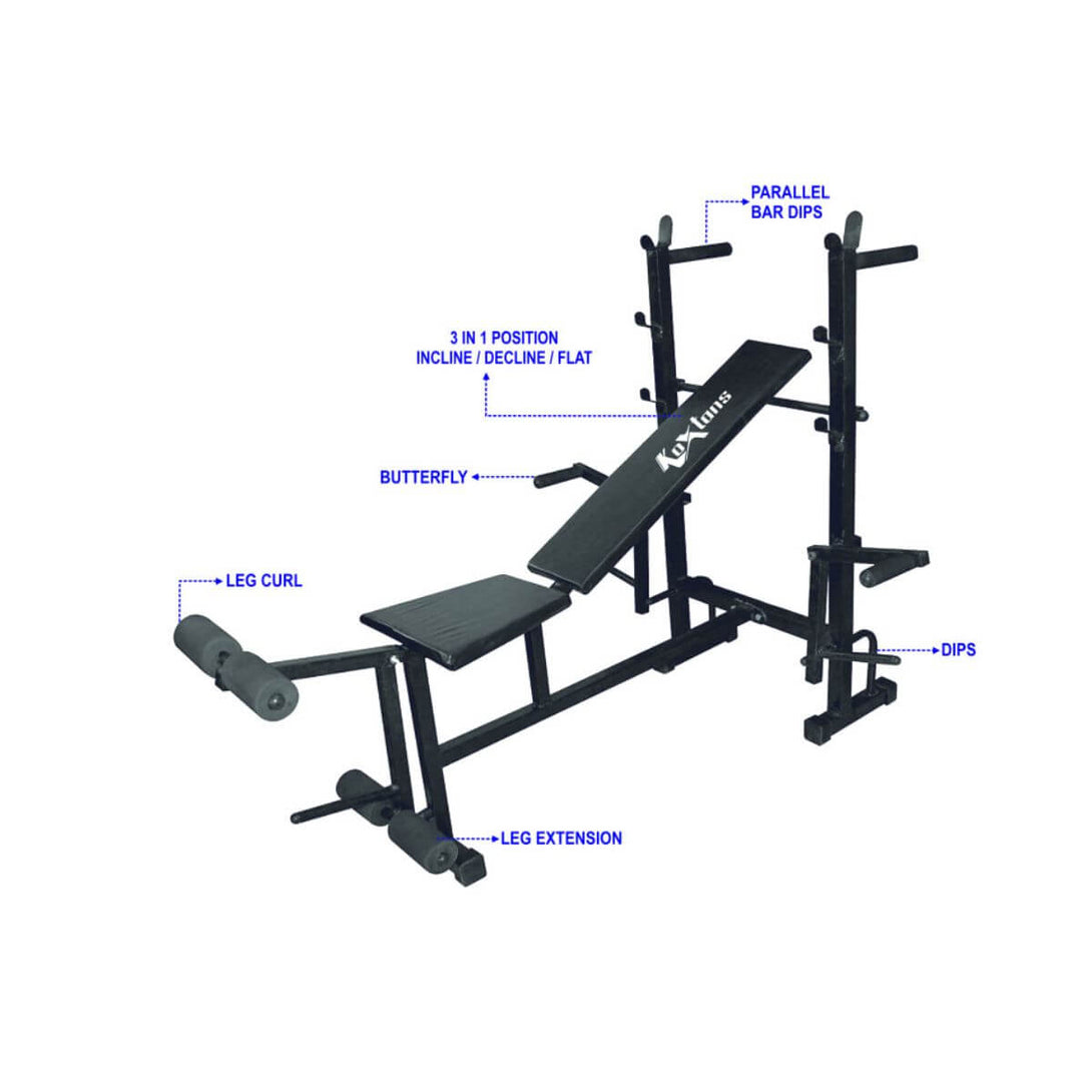 Koxtons 8-in-1 Multi Purpose Bench – Sportswing.in