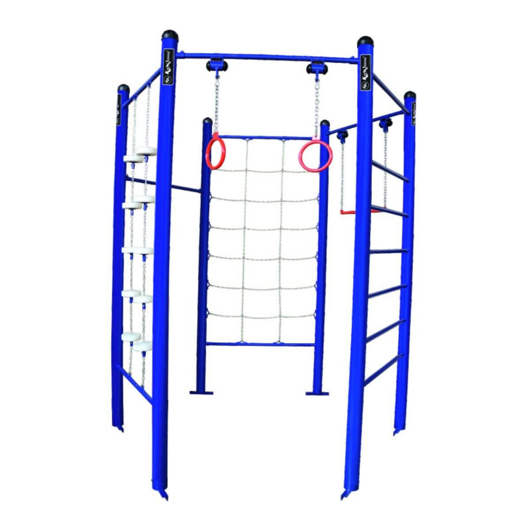 Koxtons Heavy Duty Steel Frame Integrated Fitness Multi Gym Equipment ...