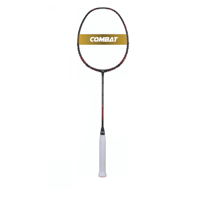Li-Ning AERONAUT 4000 Combat Badminton Racket (Black/Red) – Sportswing.in