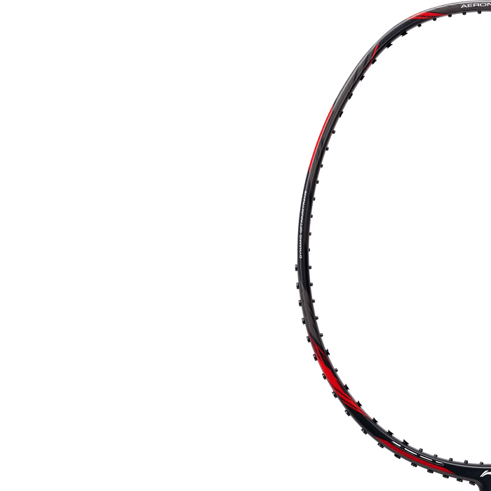 Li-Ning AERONAUT 4000 Combat Badminton Racket (Black/Red)