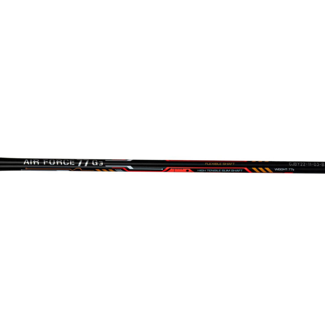 Li-Ning Air-Force 77 G3 Strung Badminton Racquet-Black/red/orange