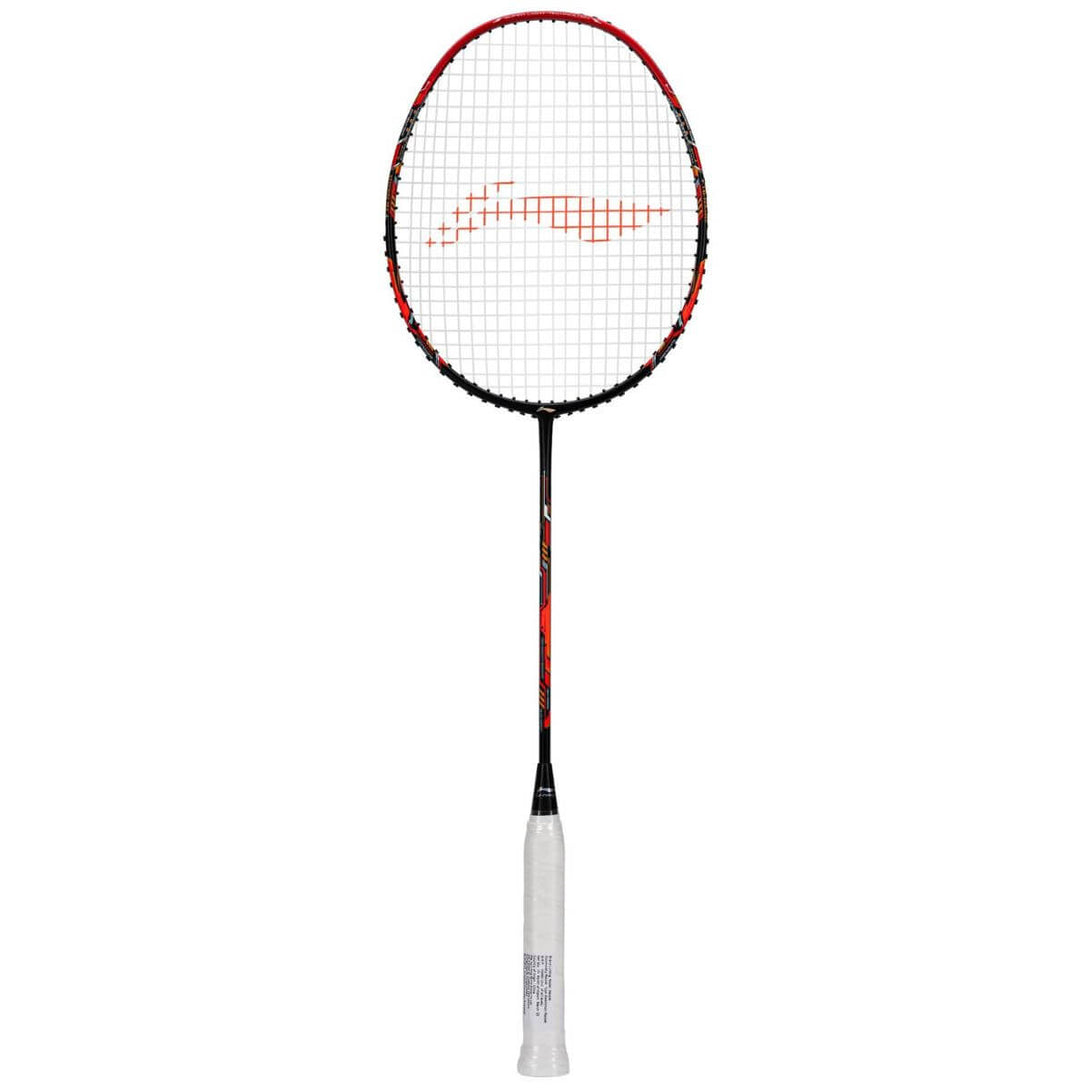 Li-Ning Air-Force 77 G3 Strung Badminton Racquet-Black/red/orange