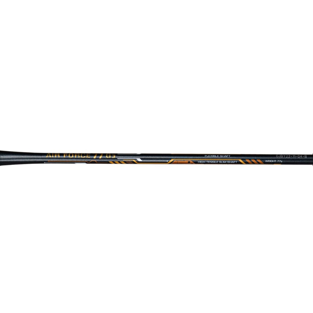 Li-Ning Air-Force 73 G3 Strung Badminton Racquet-Dark grey/white/gold