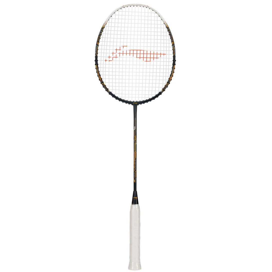 Li-Ning Air-Force 73 G3 Strung Badminton Racquet-Dark grey/white/gold
