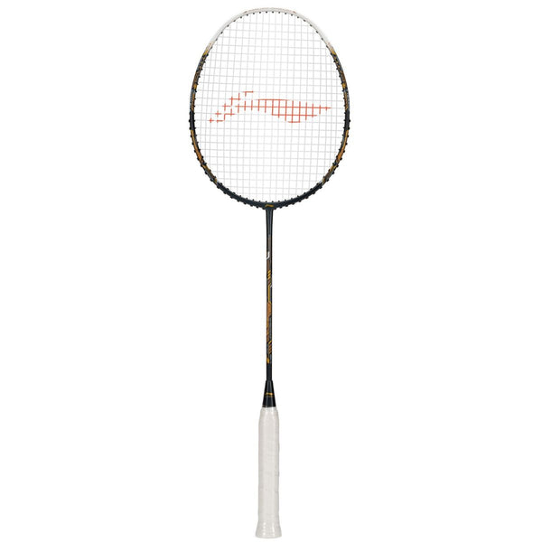 Li-Ning Air-Force 73 G3 Strung Badminton Racquet-Dark grey/white/gold