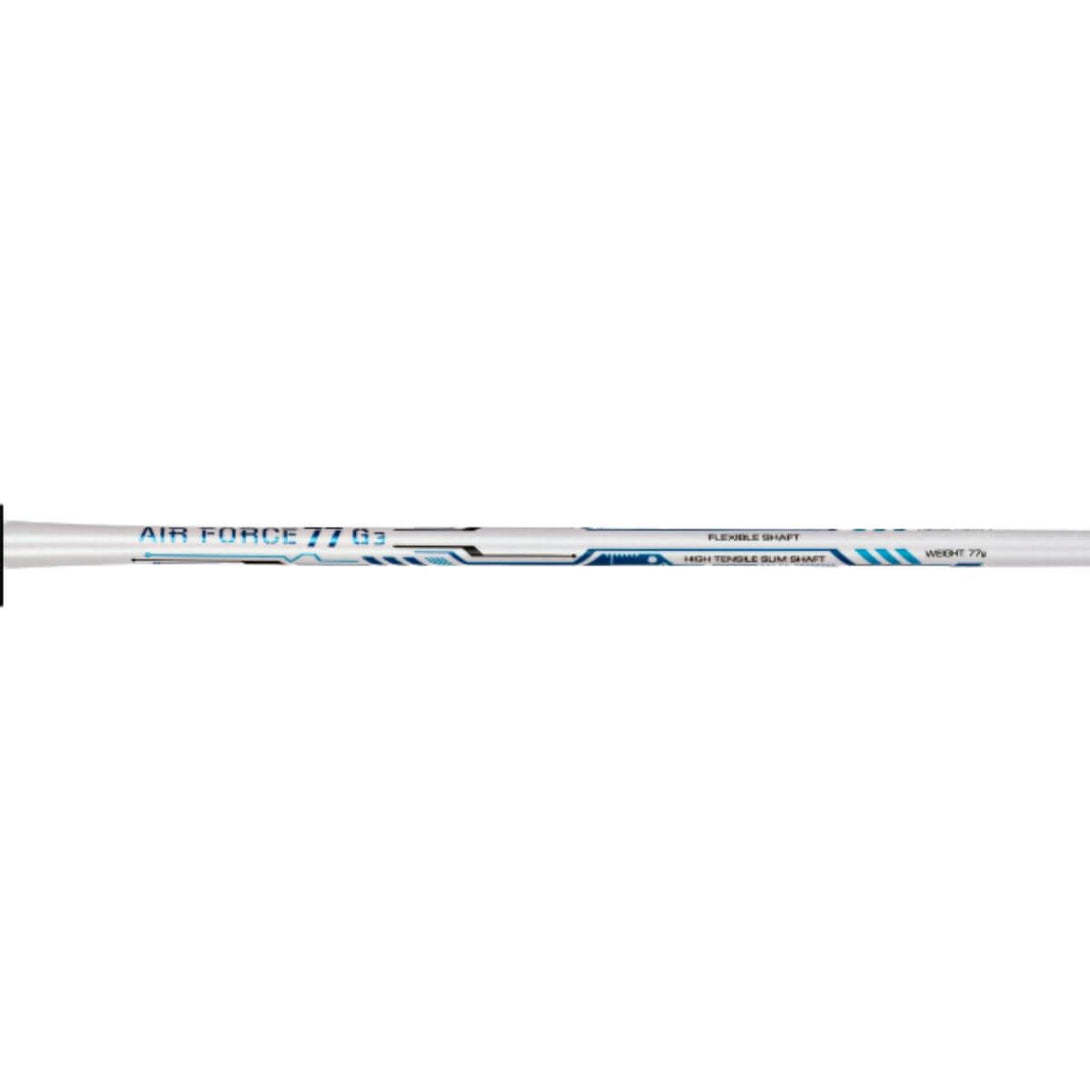 Li-Ning Air-Force 77 G3 Strung Badminton Racquet-White/silver/blue