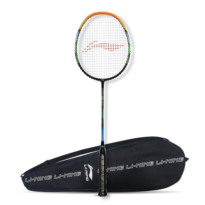 Li-Ning G-Force 3700 Superlite Badminton Racquet (Black/Amber)