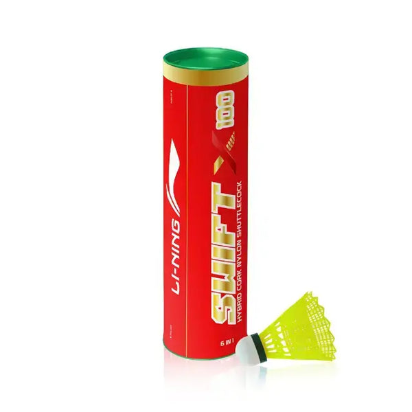 Li-Ning Swift X 100 Badminton Shuttlecock-1 Tube