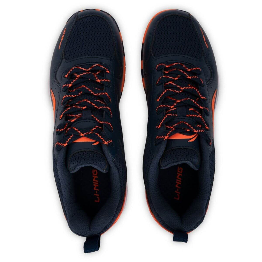 Li-Ning Ultra Power Badminton Shoes (Navy/Orange)