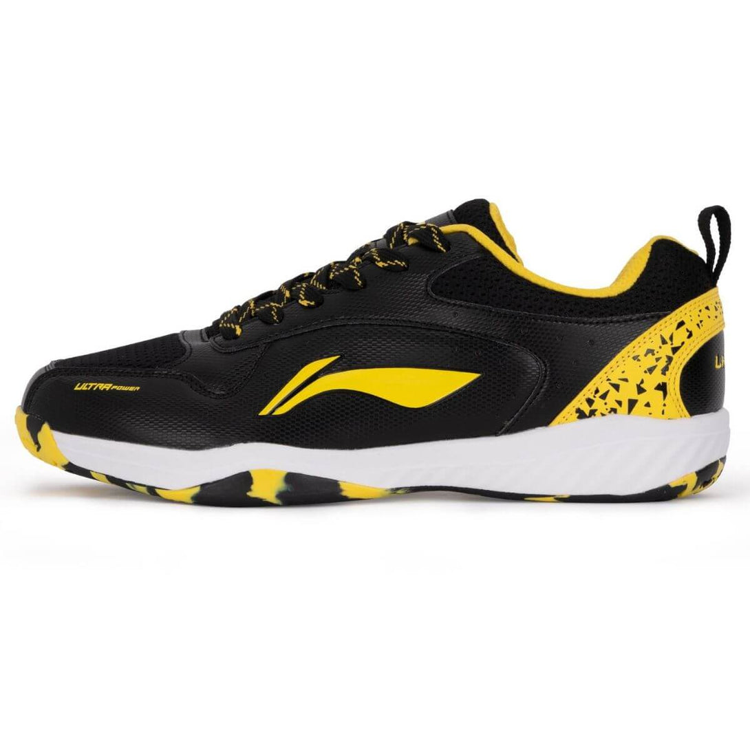 Li-Ning Ultra Power Badminton Shoes (Black/Yellow)