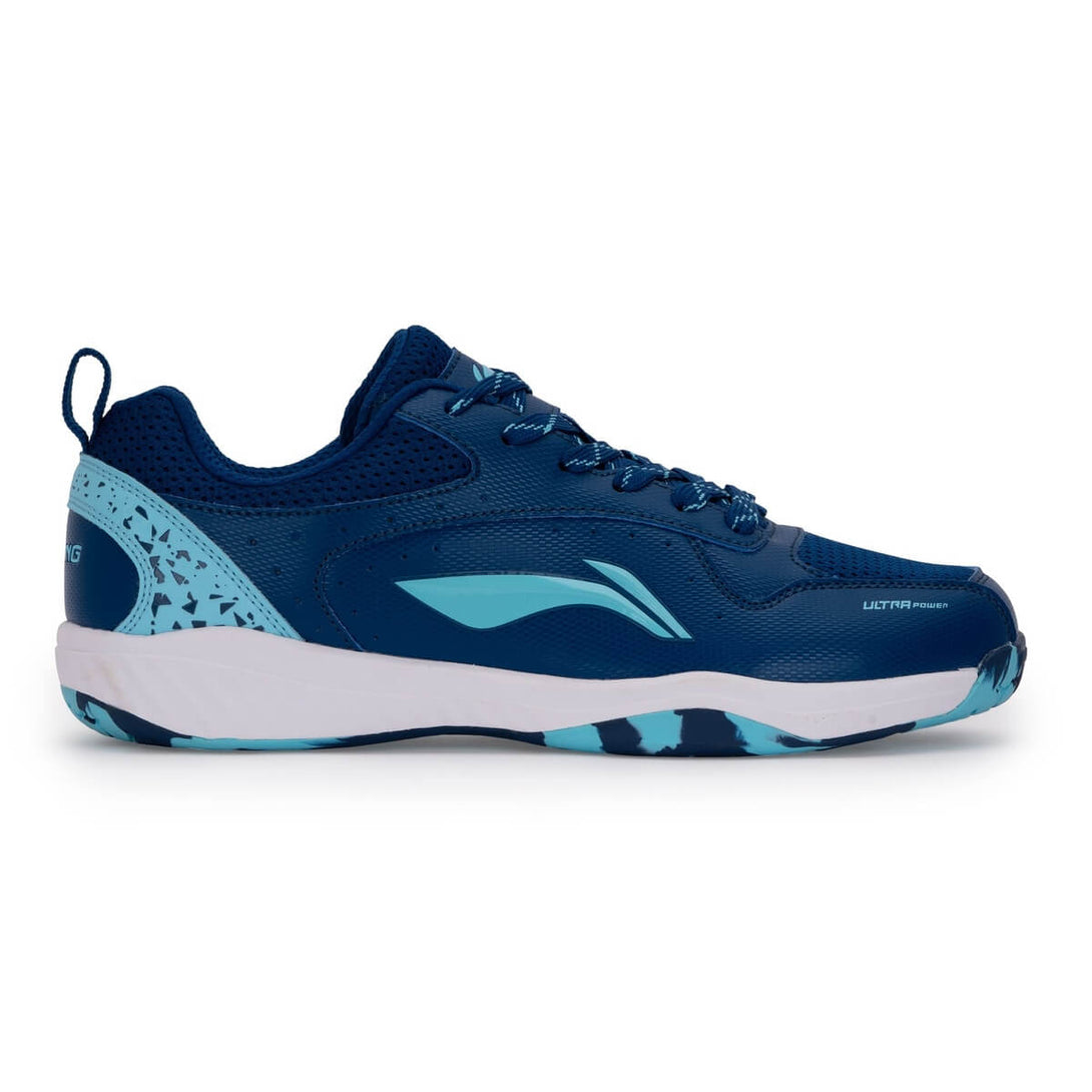 Li-Ning Ultra Power Badminton Shoes (Blue/Sea Blue)