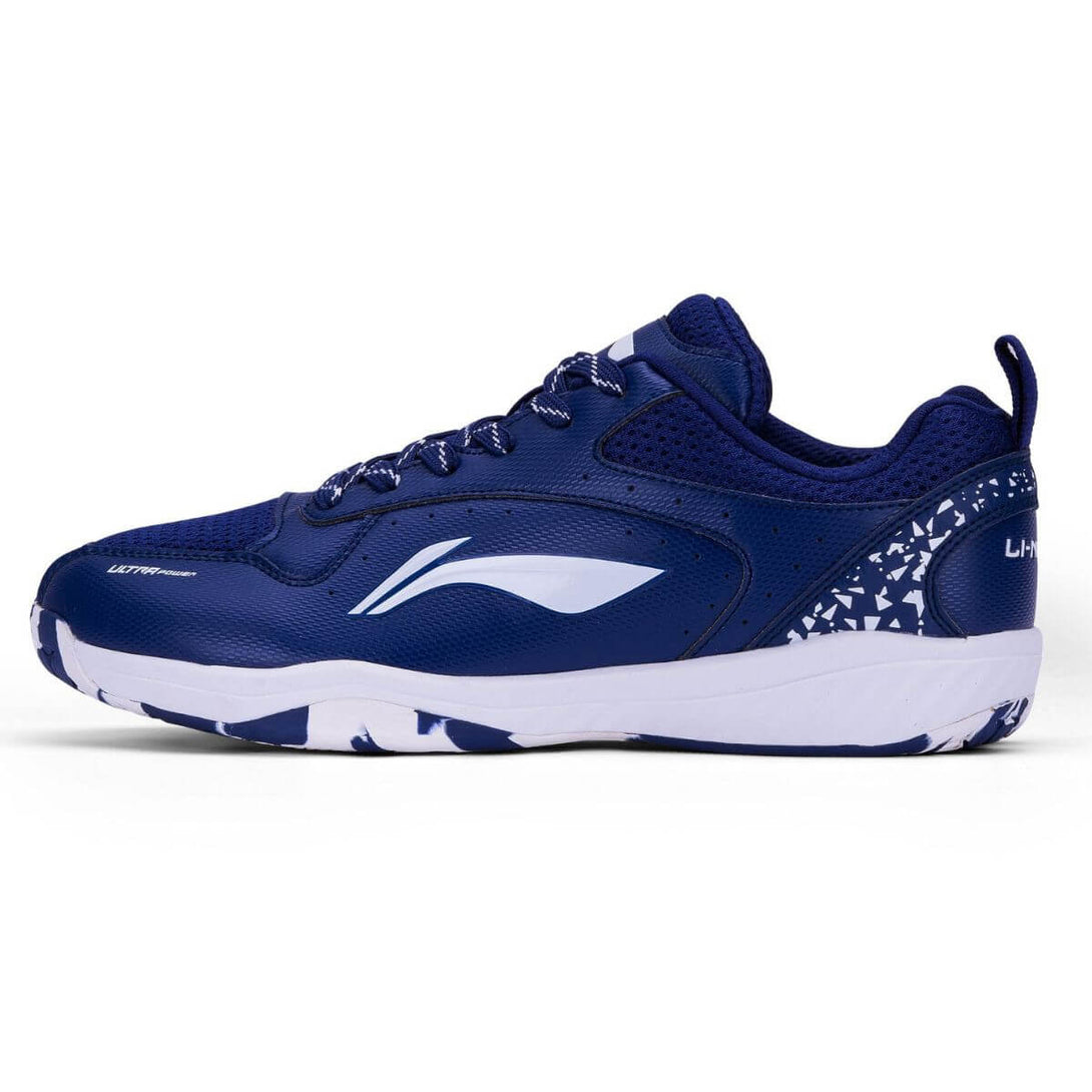 Li-Ning Ultra Power Badminton Shoes (Navy/White)