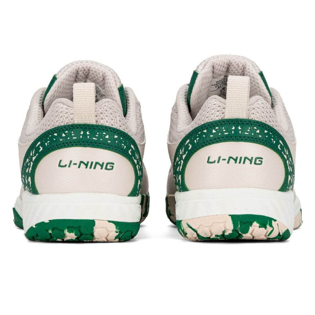 Li-Ning Ultra Power Badminton Shoes (White Sand/Pine Green)