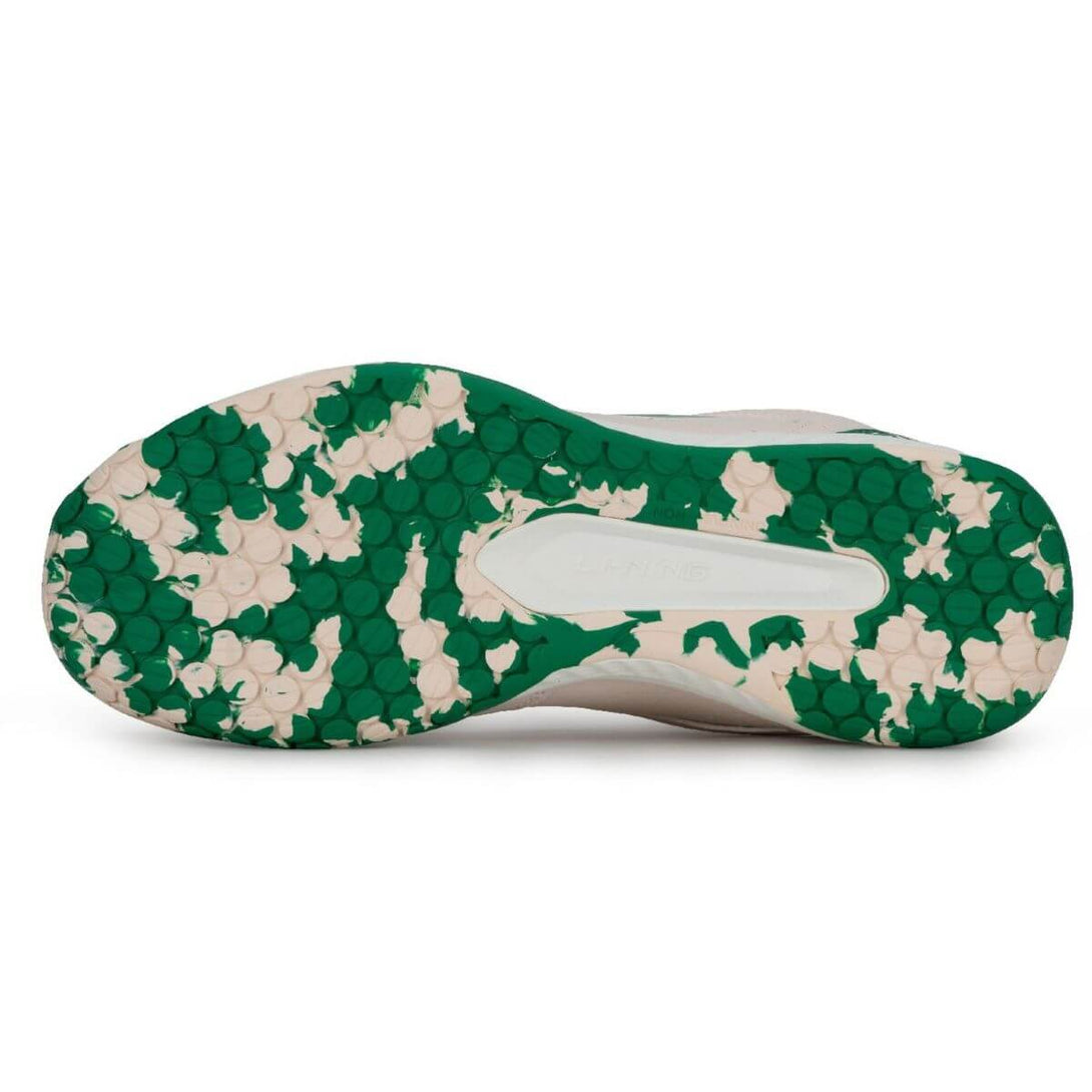 Li-Ning Ultra Power Badminton Shoes (White Sand/Pine Green)