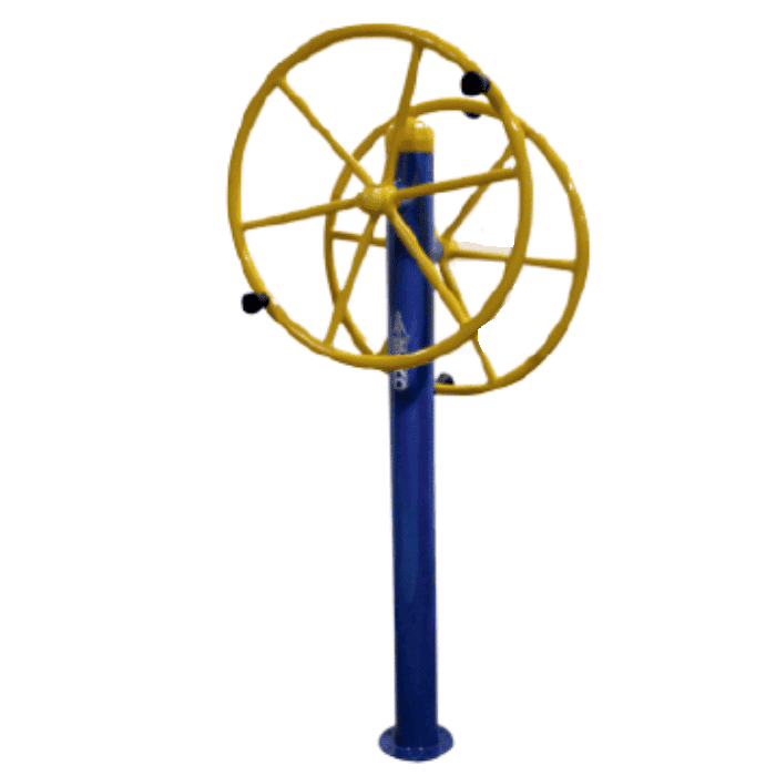 Metco Arm Wheel Outdoor Gym (2 Wheel) – Sportswing.in
