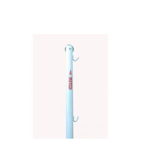 Metco Square Pipe Fixed Badminton Pole 2 Inches (50mm) (2 Pair)