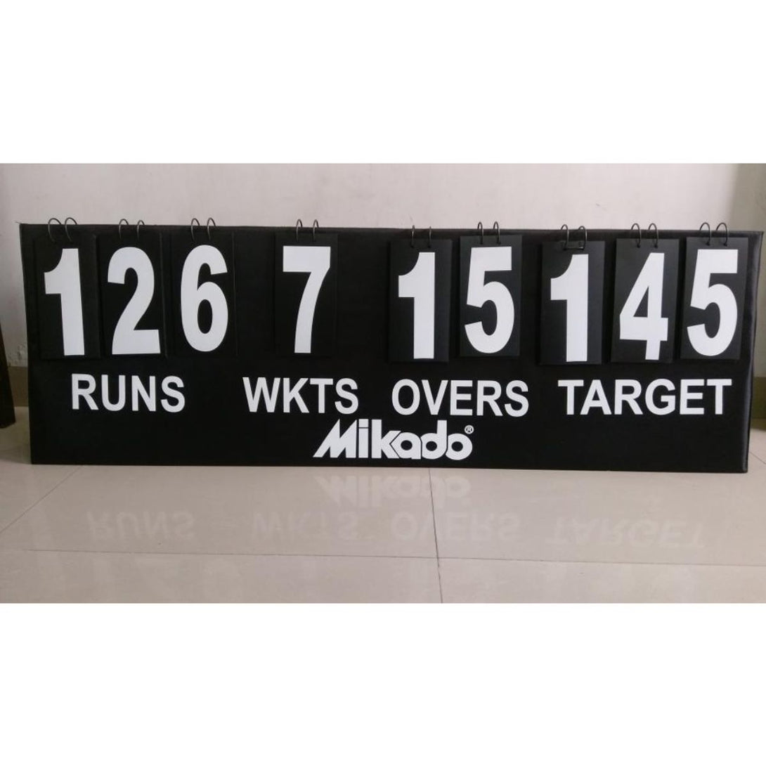 Mikado Cricket Score Board (with Target) – Sportswing.in