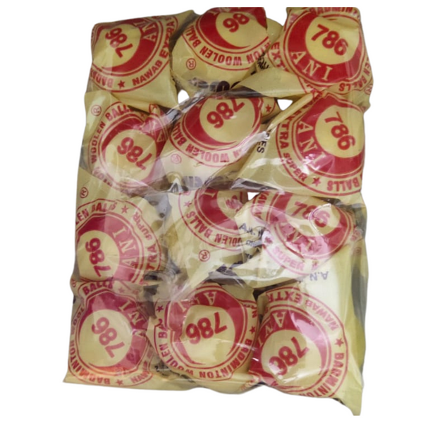 Nawab Hi-Power Extra Super Woolen Badminton Balls