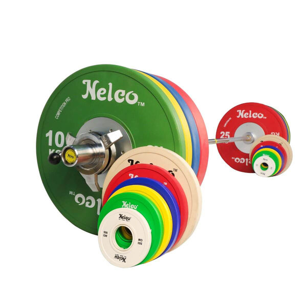 Nelco Pro Competition Barbell Set Womens-185kg