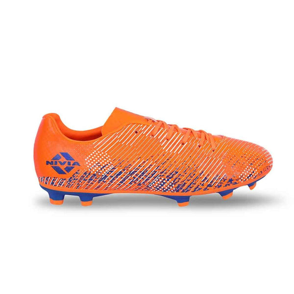 Nivia Encounter 9.0 Football Studs (Orange/R.Blue)