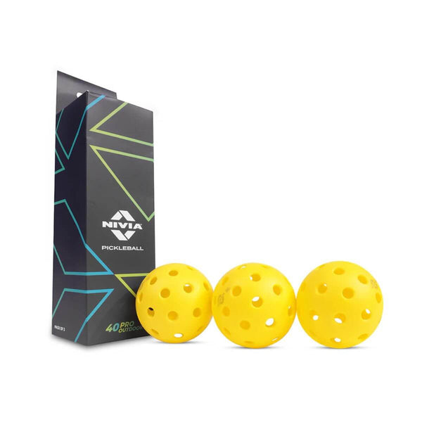 Nivia 40 Pro Outdoor Pickleball Set