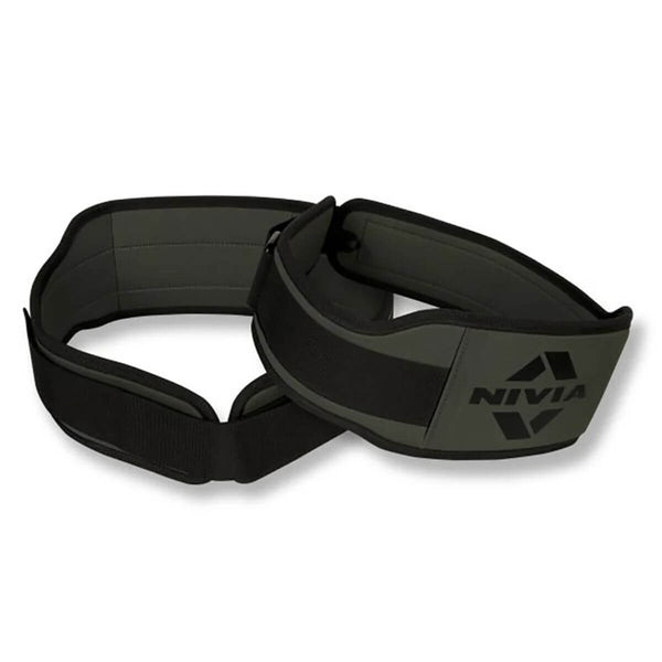 Nivia 5" High Support Wide Weightlifting Gym Belt