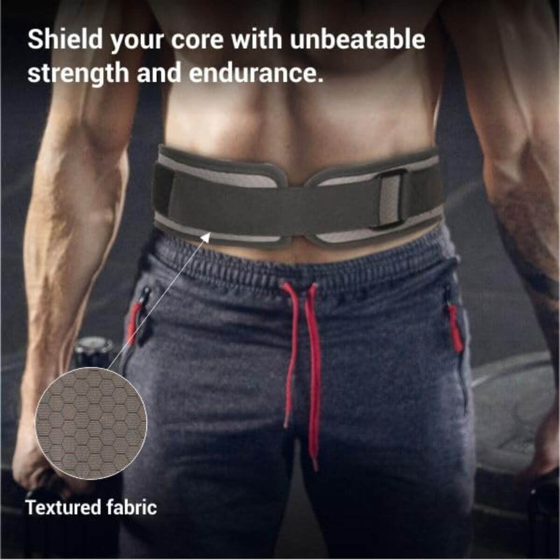 Nivia 6″ Quick-Lock Wide Weightlifting Gym Belt