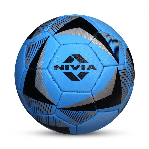 Nivia Air Strike Football (Sky Blue)
