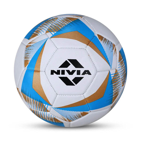 Nivia Air Strike Football (White) (Size 3, 5)