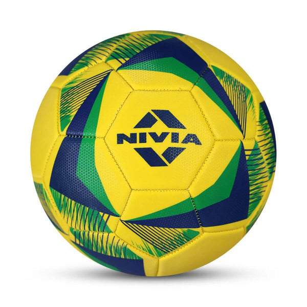 Nivia Air Strike Football (yellow) (Size 3, 5)