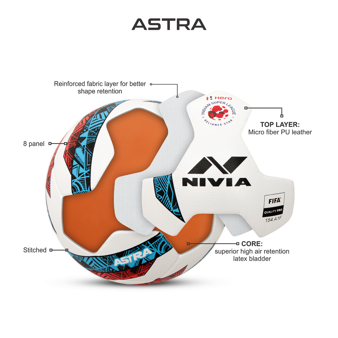 Nivia Astra ISL Football-2021 (Size 5)