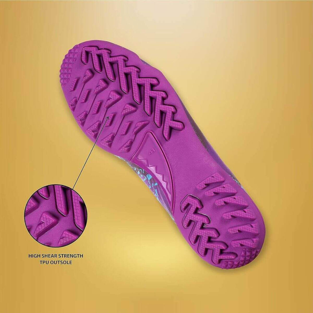 Nivia Aviator 3.0 Turf Football Shoes-Purple