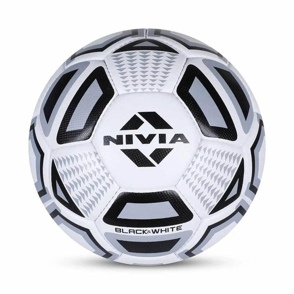 Nivia Black and White Football
