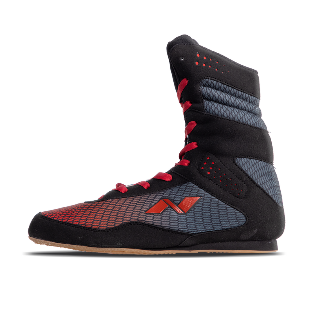 Nivia Boxing Shoes -Red