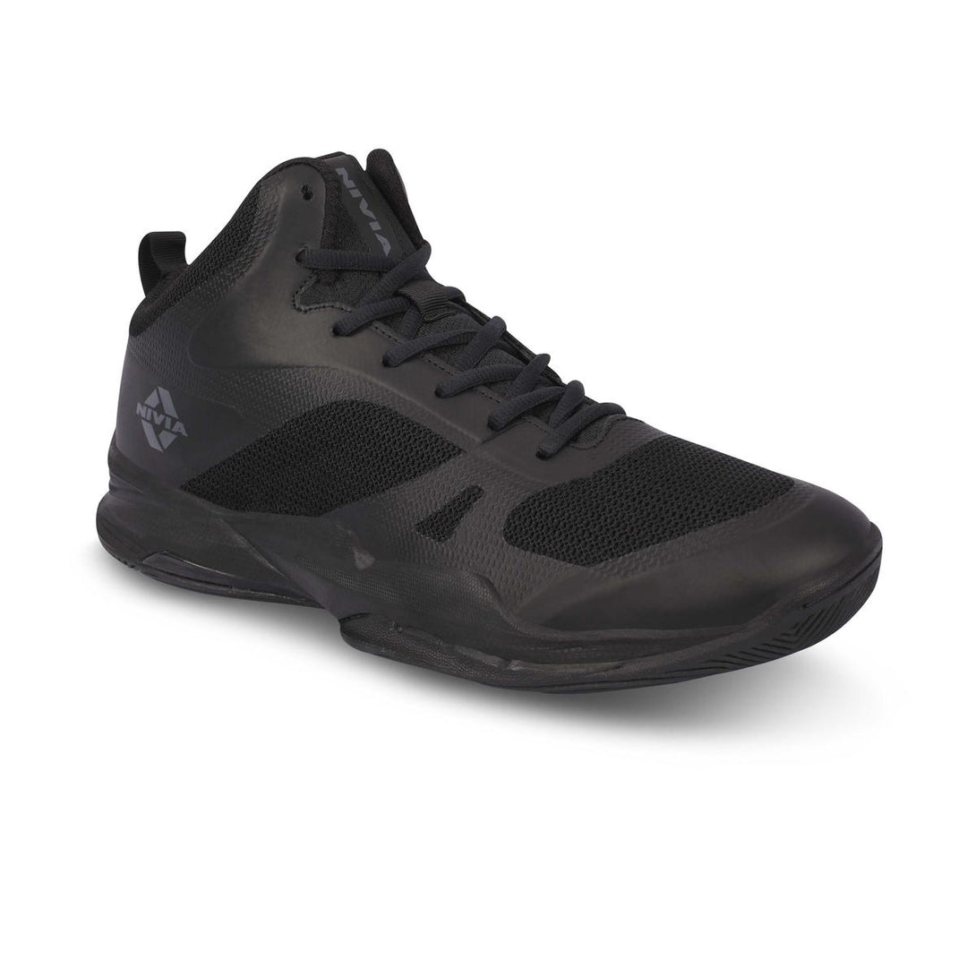 Nivia Combat 2.0 Basketball Shoes (Black)