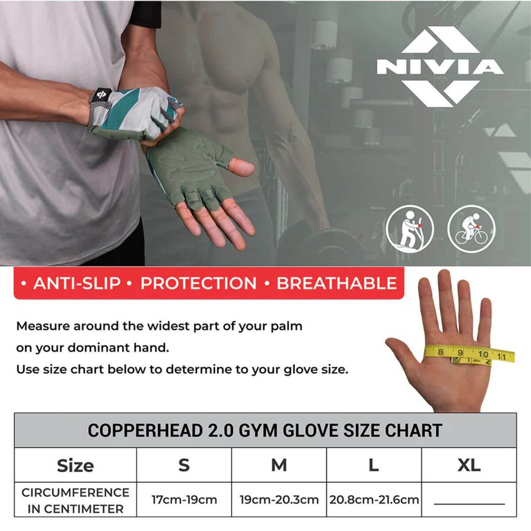 Nivia Copperhead 2.0 Gym Glove